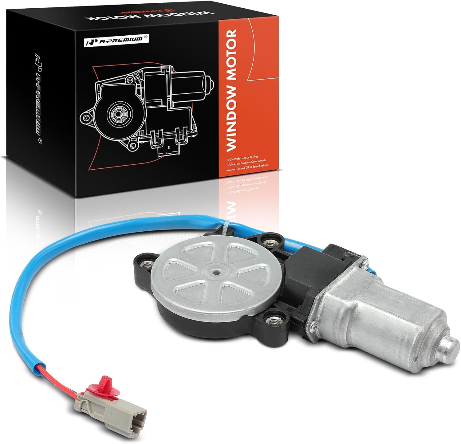 A-Premium Power Window Lift Motor Compatible with Honda CR-V CRV 1997-2001, Prelude 1997-2001 & Acura Integra 1994-2001