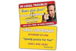 Better Call Saul Collectible Driver's License Business Card