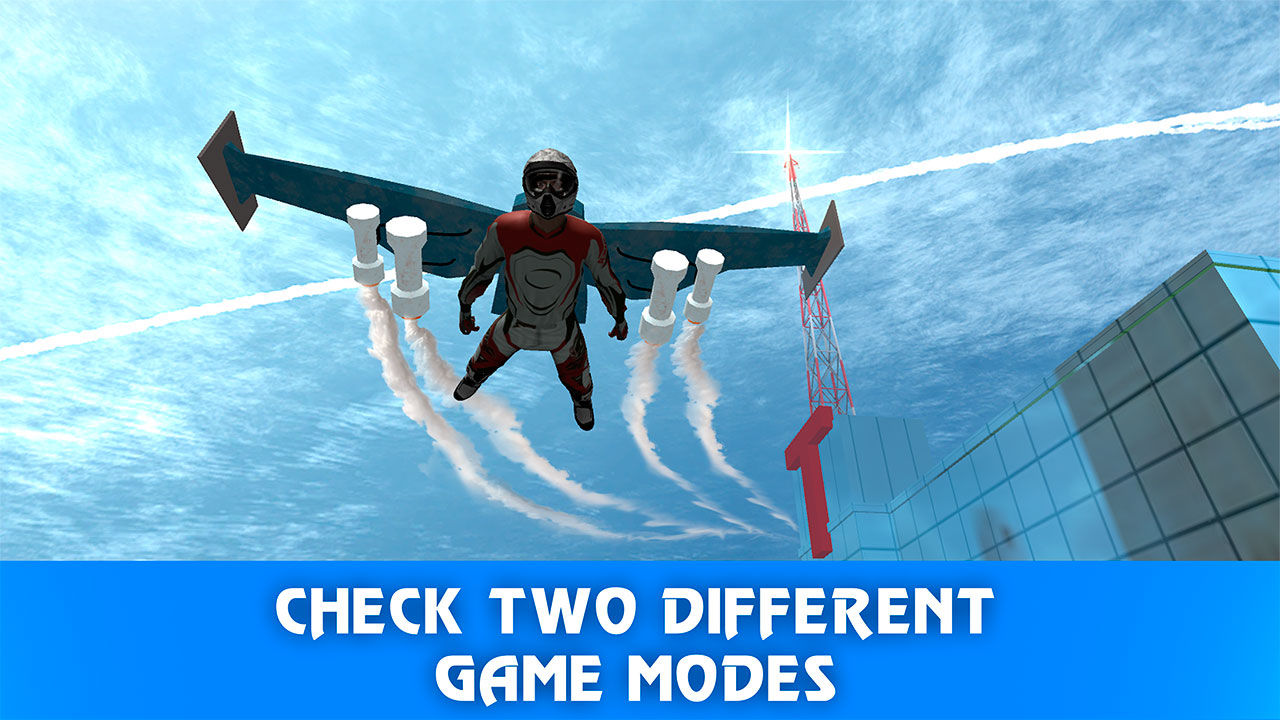Skydiving Air Race Skyscraper Jump Extreme Stunts Jetpack Joyride