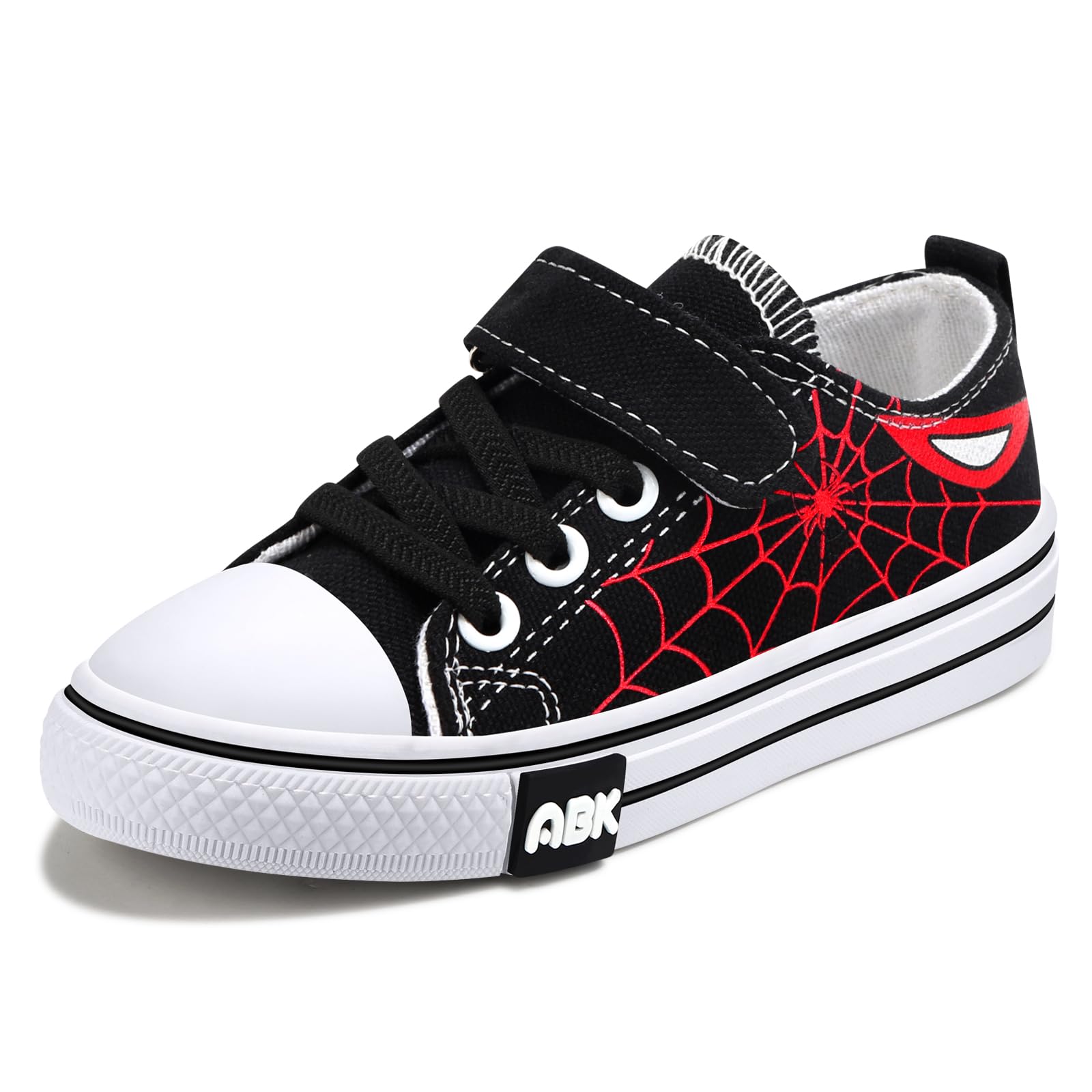 Toddler Boys Girls Slip On Canvas Sneakers Cartoon Dinasour Printed Little Kid Unisex Adj…