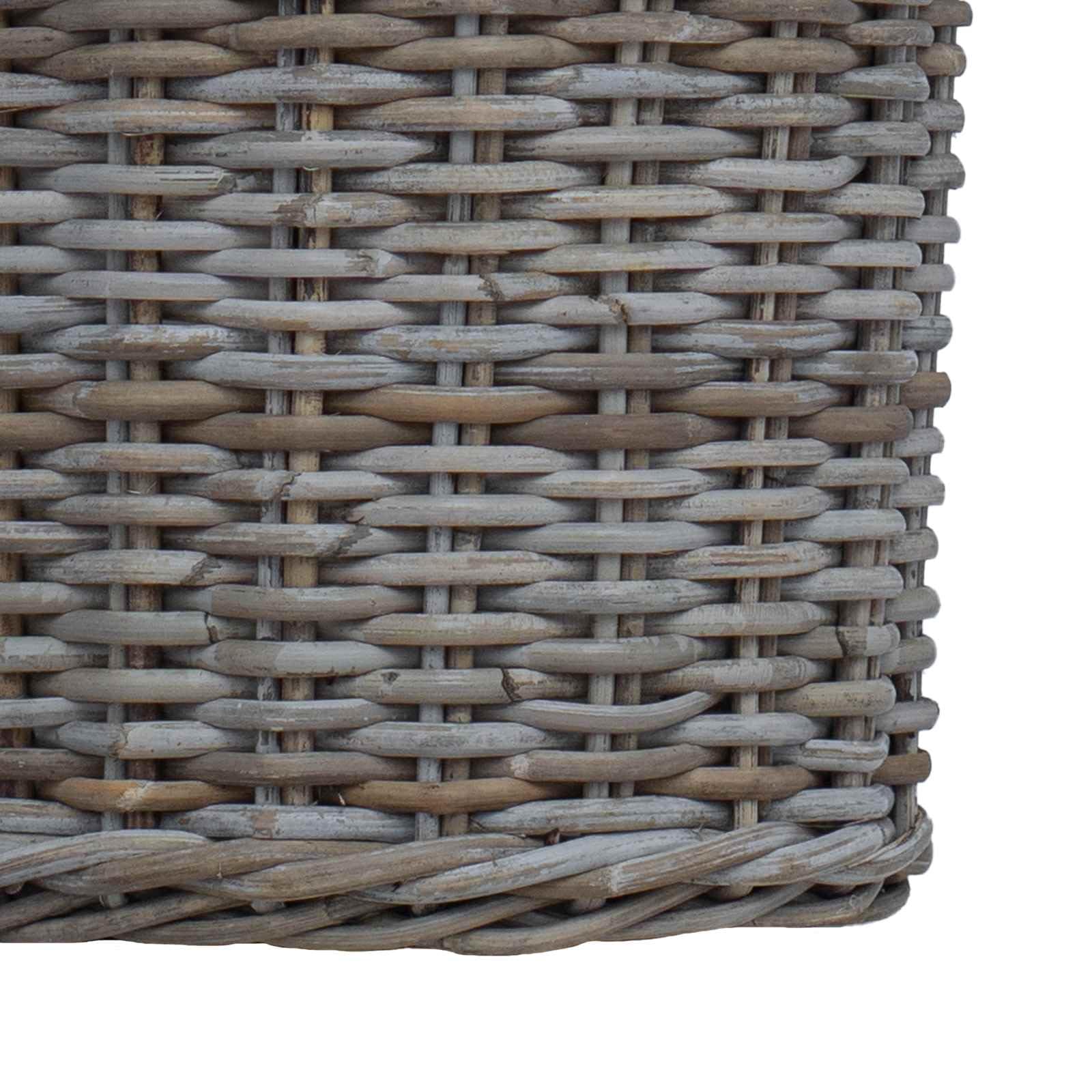 Cesto per Piante con archiviazione 2 PCS Grigio Rattan Kubu, Casa e Giardino,Arredo,Cesti, 2.18kg-42020957