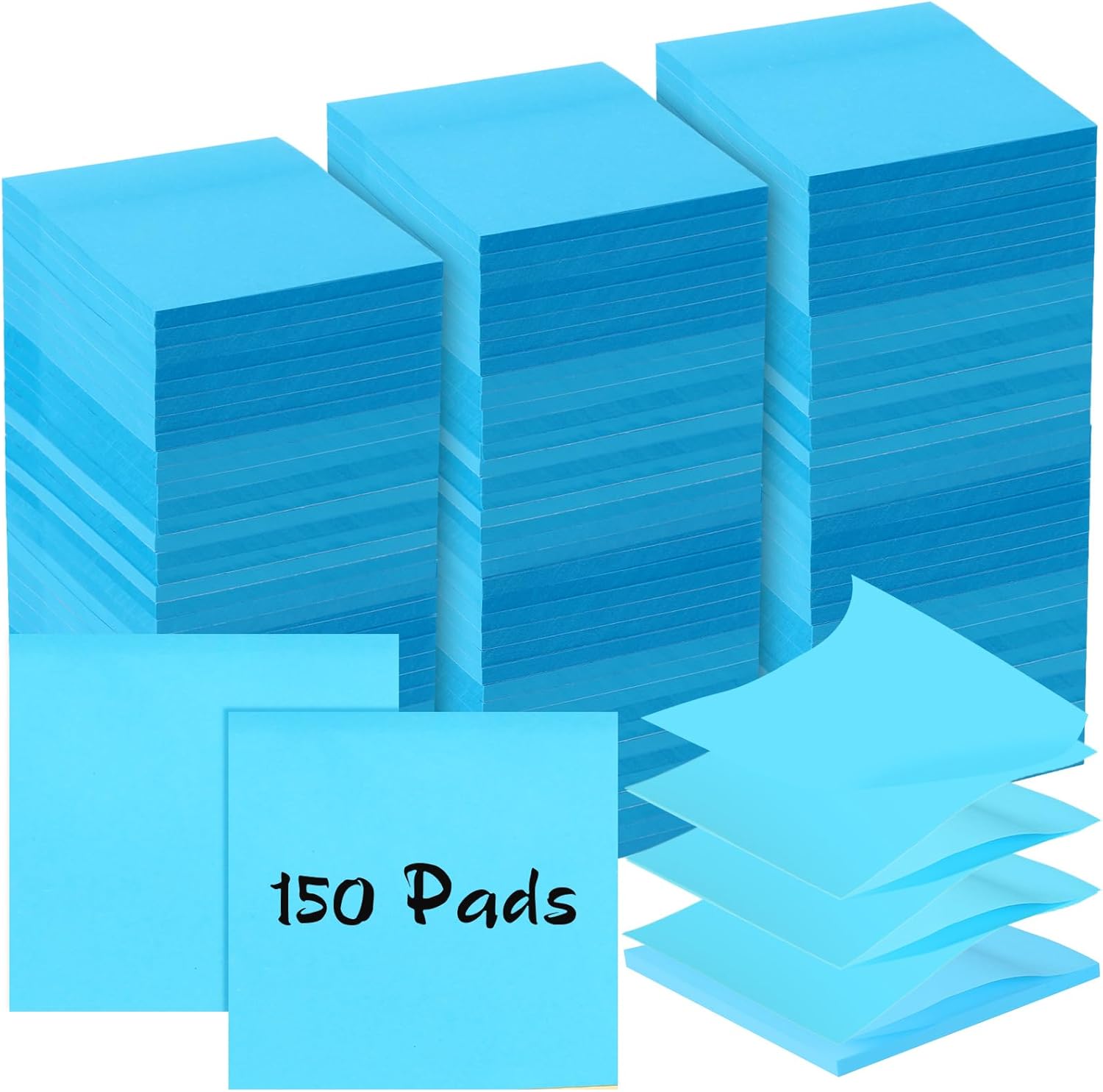 Lincia Sticky Notes Bulk, 150 Pads Sticky Notes, Teacher