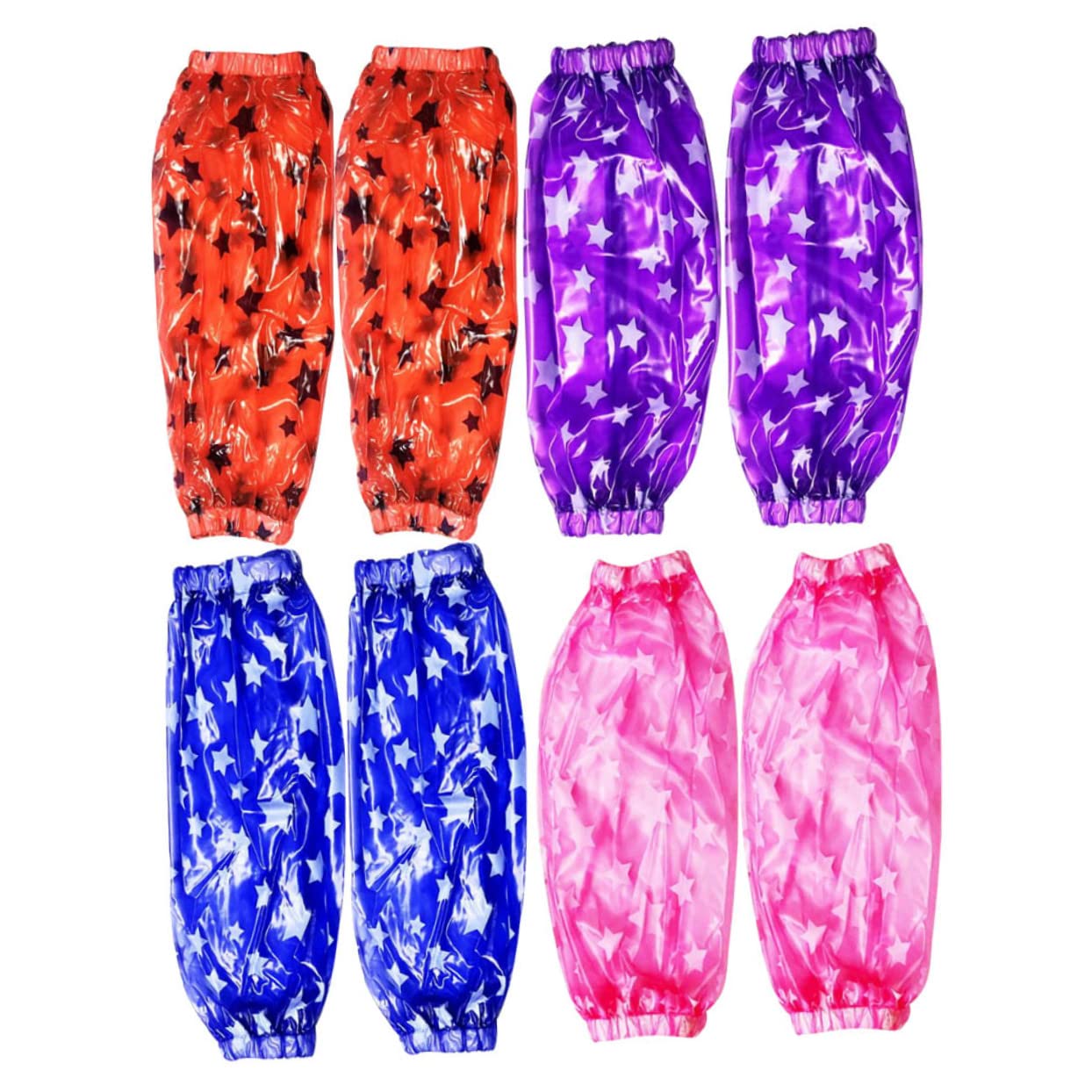 8 Pairs Oversleeves Cleaning Oversleeve Arm Sleeves Women Oversleeve Protector Wristband Pentagram, As Shown, 40×18CM