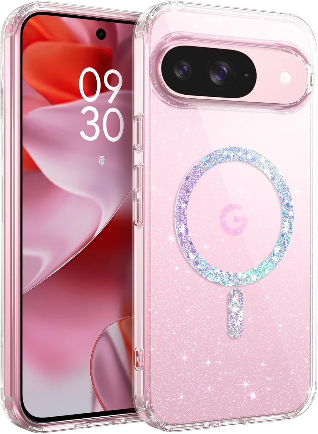 DUEDUE Magnetic Clear Case for Google Pixel 9 Pro