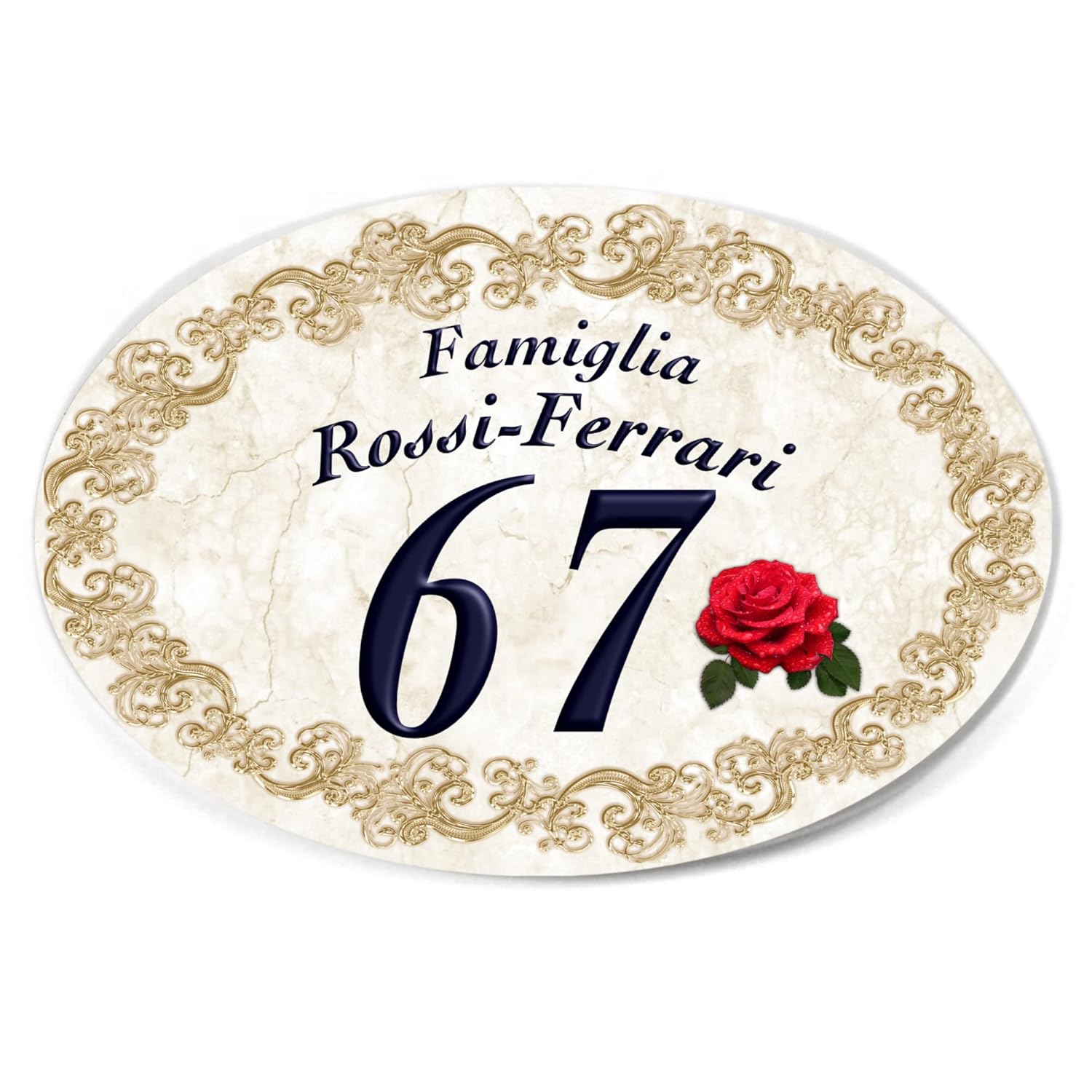 Targhetta Cognome In Articoli Per La Casa Fatti A Mano - Foto 5