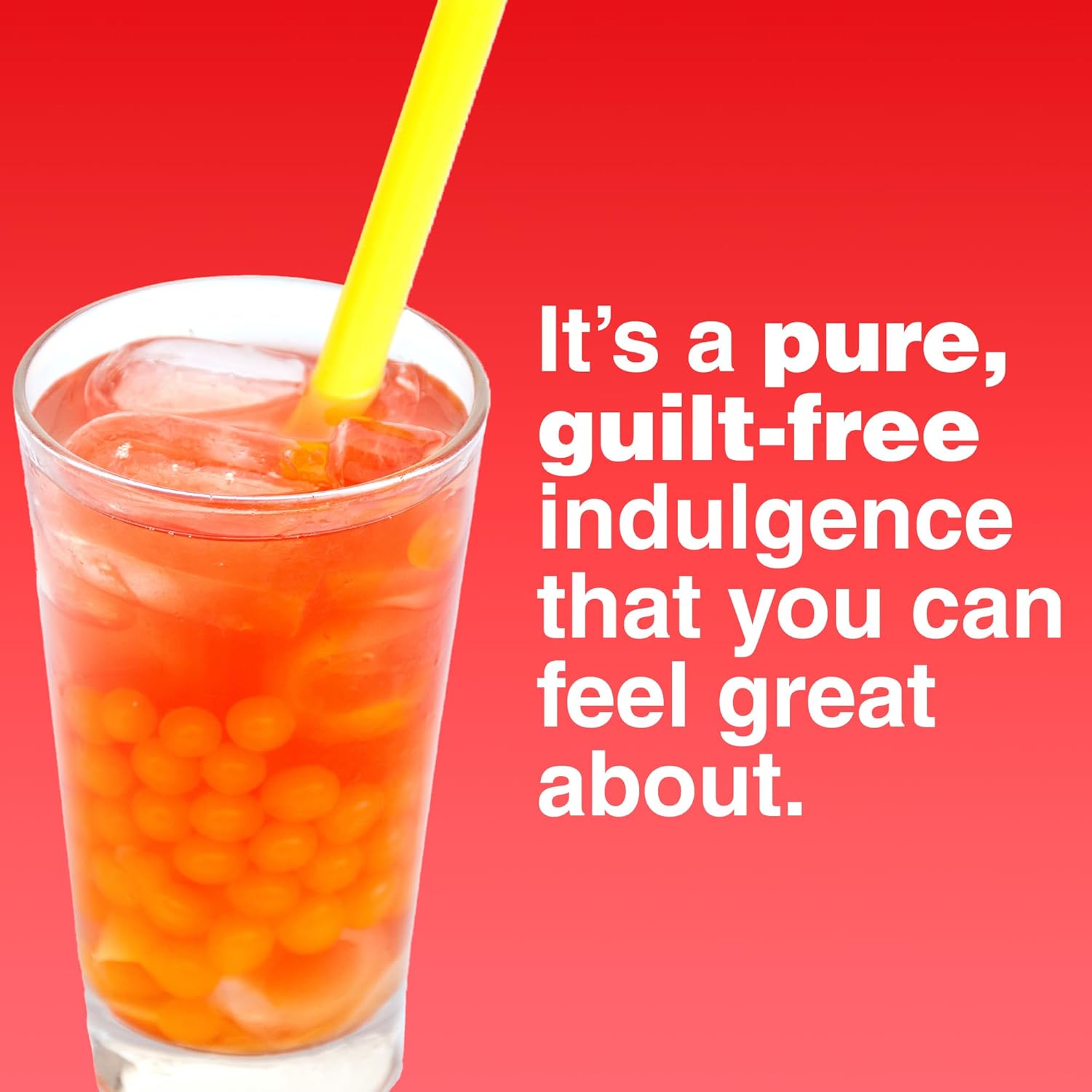 BobaVida Cherry Slush Boba Pearls - Popping Boba for Drinks, Desserts & Food Toppings - Non-GMO Fruit Boba Pearls - 3oz Each, 10 Boba Packets with Straws
