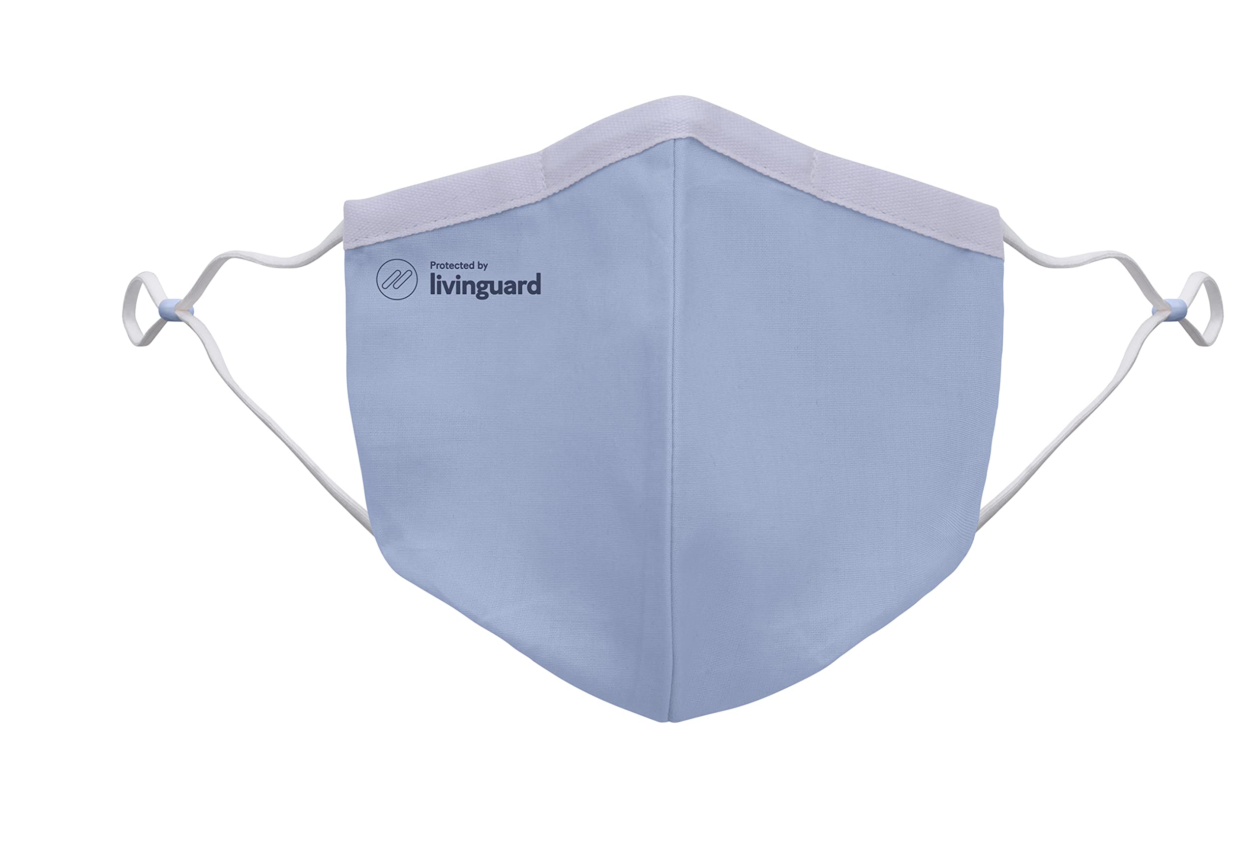 Livinguard Pro Light Edition 100% Cotton 3 Layers Washable & Reusable Cloth Face Mask With Anti Microbial Properties for Unisex (Pack of 1) (B09H4SCV8G) Amazon Price History, Amazon Price Tracker