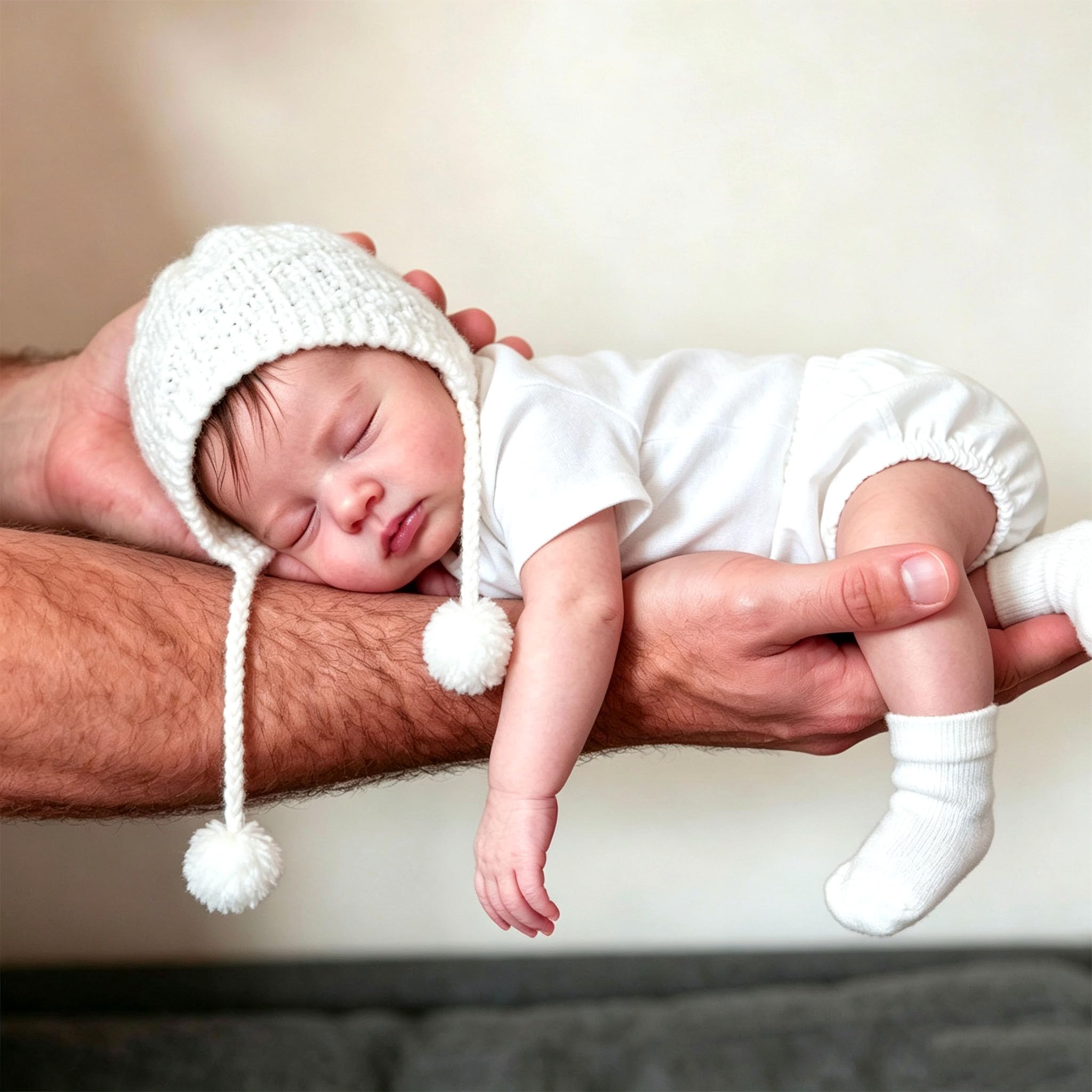Anano Reborn Baby Lebensecht Mädchen, 50CM Reborn Puppen Lebensecht, Babypuppen Wie Echt Baby Puppen Wie Echt Mit Haaren