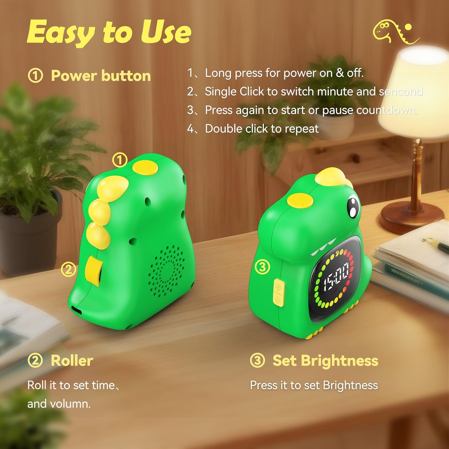 Visual Timer for Kids 99 Minute Digital Potty Training Timer for Homeschool