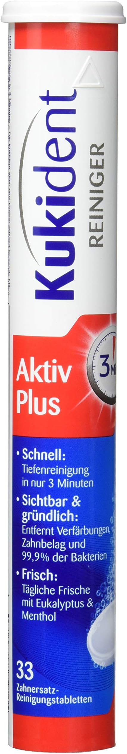 Kukident Active Plus Pack of 33