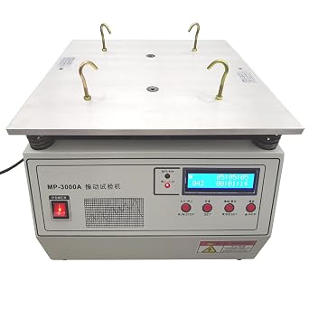 INTSUPERMAI Vertical Vibration Test Table 50Hz Electromagnetic Random Vibration Test Machine Frequency Vibration Testing Machine Electromagnetic Vibration Table 110V