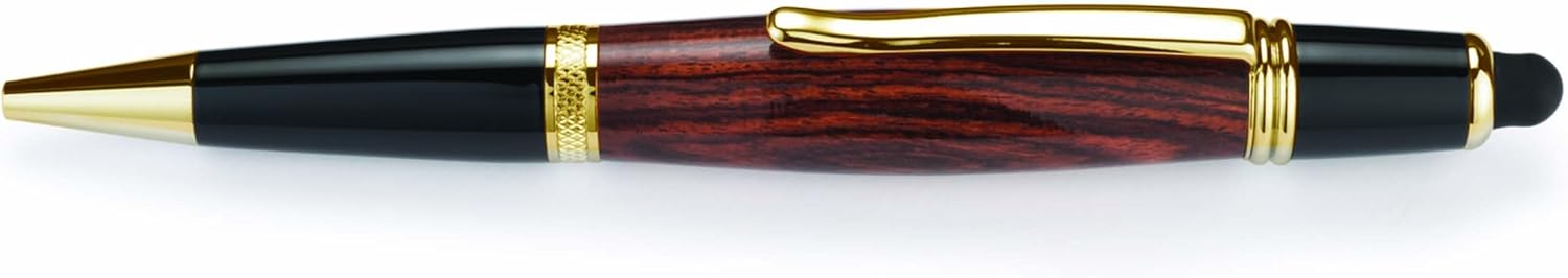 WOODRIVER Project Kit - Wall Street Ii Ballpoint Pen, Gold W/Stylus