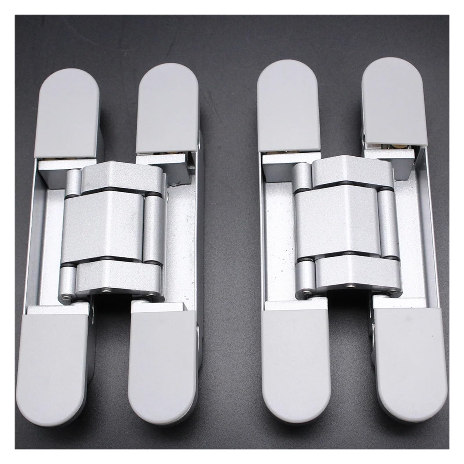 CXFCIHFT 2PCS 80KG Casement Gate Hidden Hinge Home Improvement Accessories Adjustable Wood Door Conceal Hinge(G80-2)