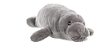 Wild Republic Manatee Plush, Stuffed Animal, Plush Toy, Gifts for Kids, Cuddlekins 10 Inches