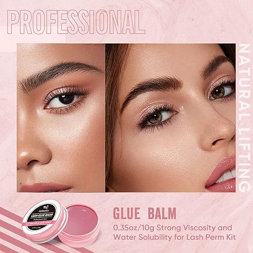 Miniatura 8 de PERMANIA Bálsamo profesional para levantamiento de pestañas adhesivo para levantamiento de pestañas 035 onzas pegamento para levantamiento de