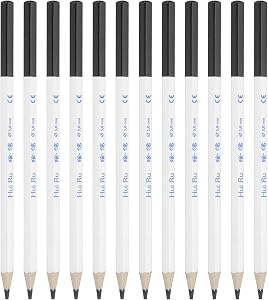 PATIKIL Black Colored Pencils Set,12 Pcs Oil Color Pencils Wooden Coloring Drawing Pencil for Artists Art Painting Sketching