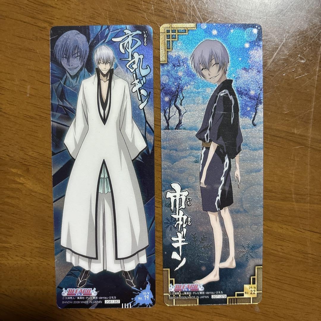 BLEACH ブリーチ　トレーディング下敷き＆しおり　市丸ギン Amazon | ブリーチ 市丸ギン しおりカード | しおり | 文房具