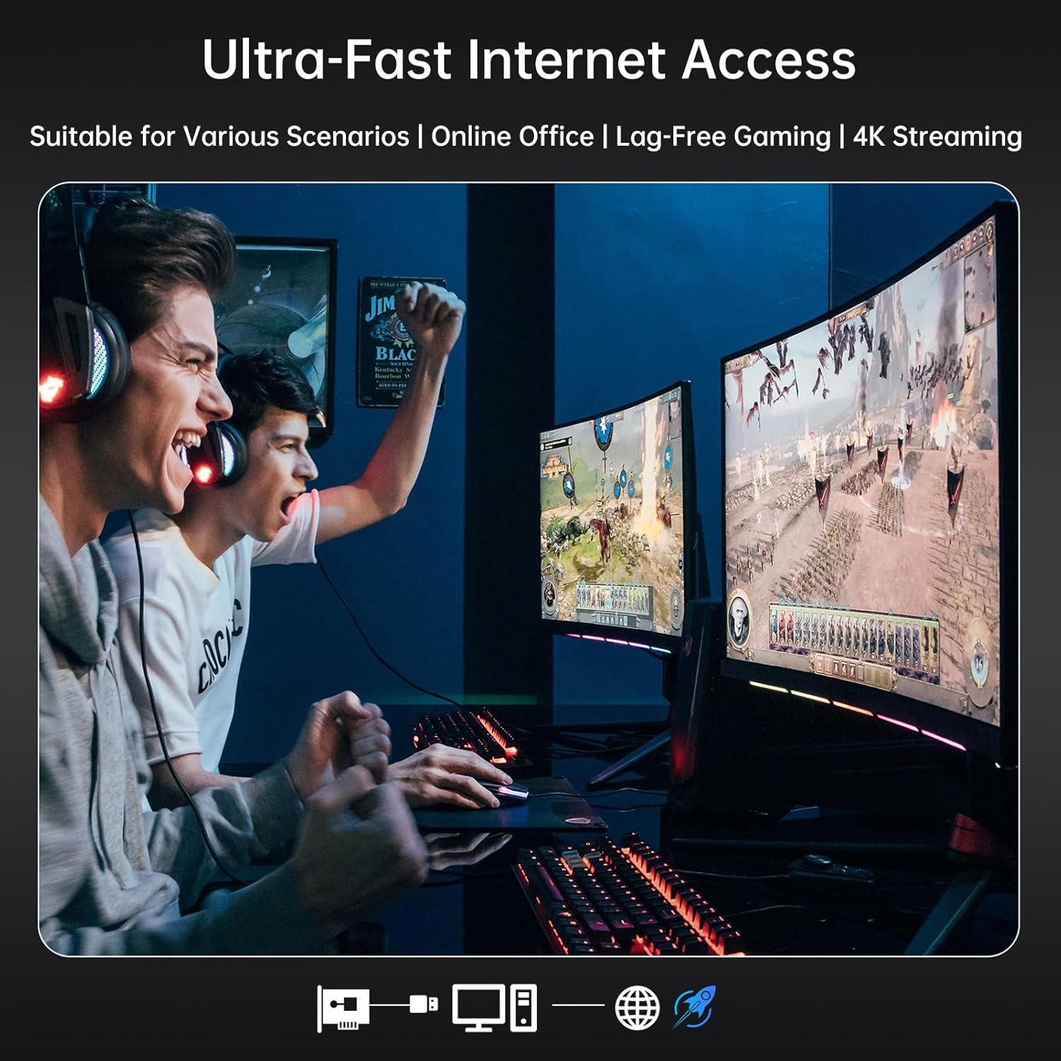 2.5Gb PCIe Network Card with Intel I226-V Chip, 2500M/1000M/100M Network Adapter NIC, PCIe 3.1 X1, PCI Express Gigabit Ethernet Card for Windows 10/11, Linux Kernel 5.16.18/RHEL8.6, VMware ESXi8.0 - Image 2