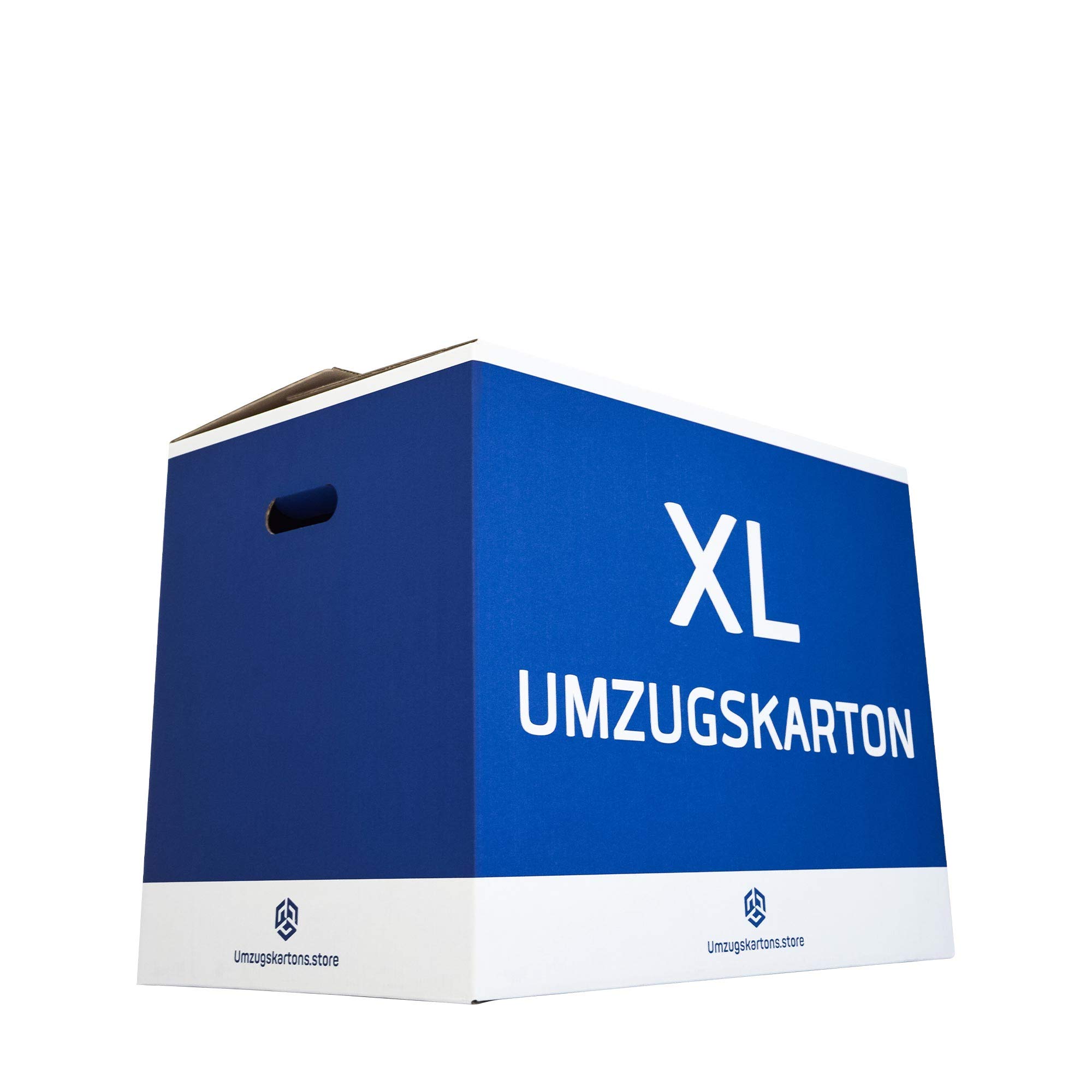 XL Umzugskartons Professionell - 10 Stck. - 96 Liter - Entfaltet sich Automatisch - Selbstschließend - Doppel Wellpappe - Extra fester