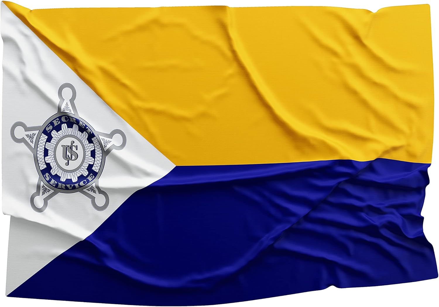 US United States Secret Service American Agency National Division Special Activities Logo 2x3 feet Flag Banner Vivid Color Double Stitched Brass Grommets