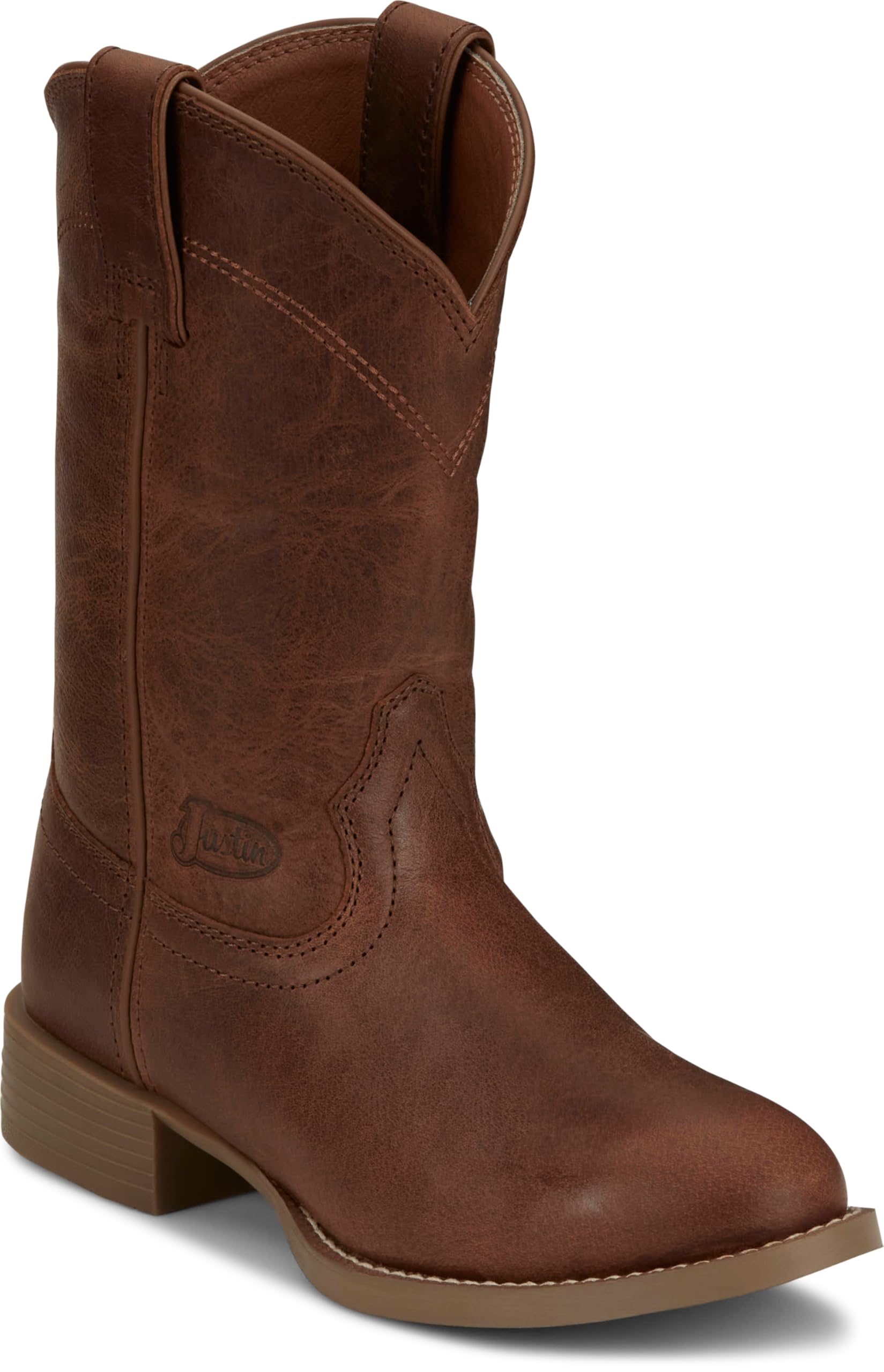Justin BLAIN 10" Roper Boots for Women - Full-Grain Leather, Cushioned Insole, Durable Outsole, Stylish & Comfortable Design