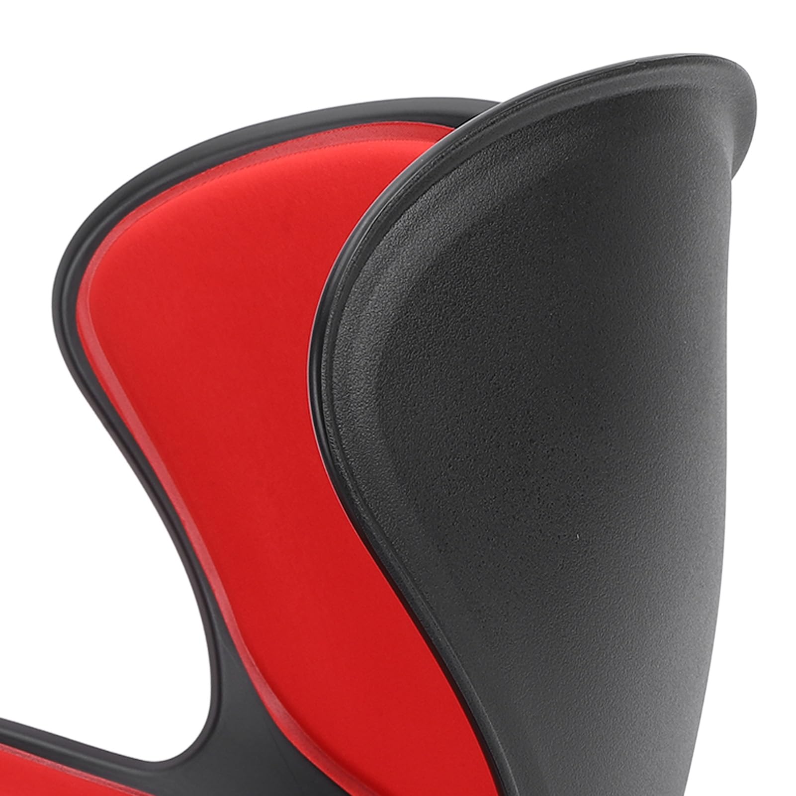 Marhynchus Cojín Ergonómico de Postura Lumbar, Cojín de Soporte para la Cintura para Sentarse Cómodamente en Casa, Oficina y Escuela (Rojo)