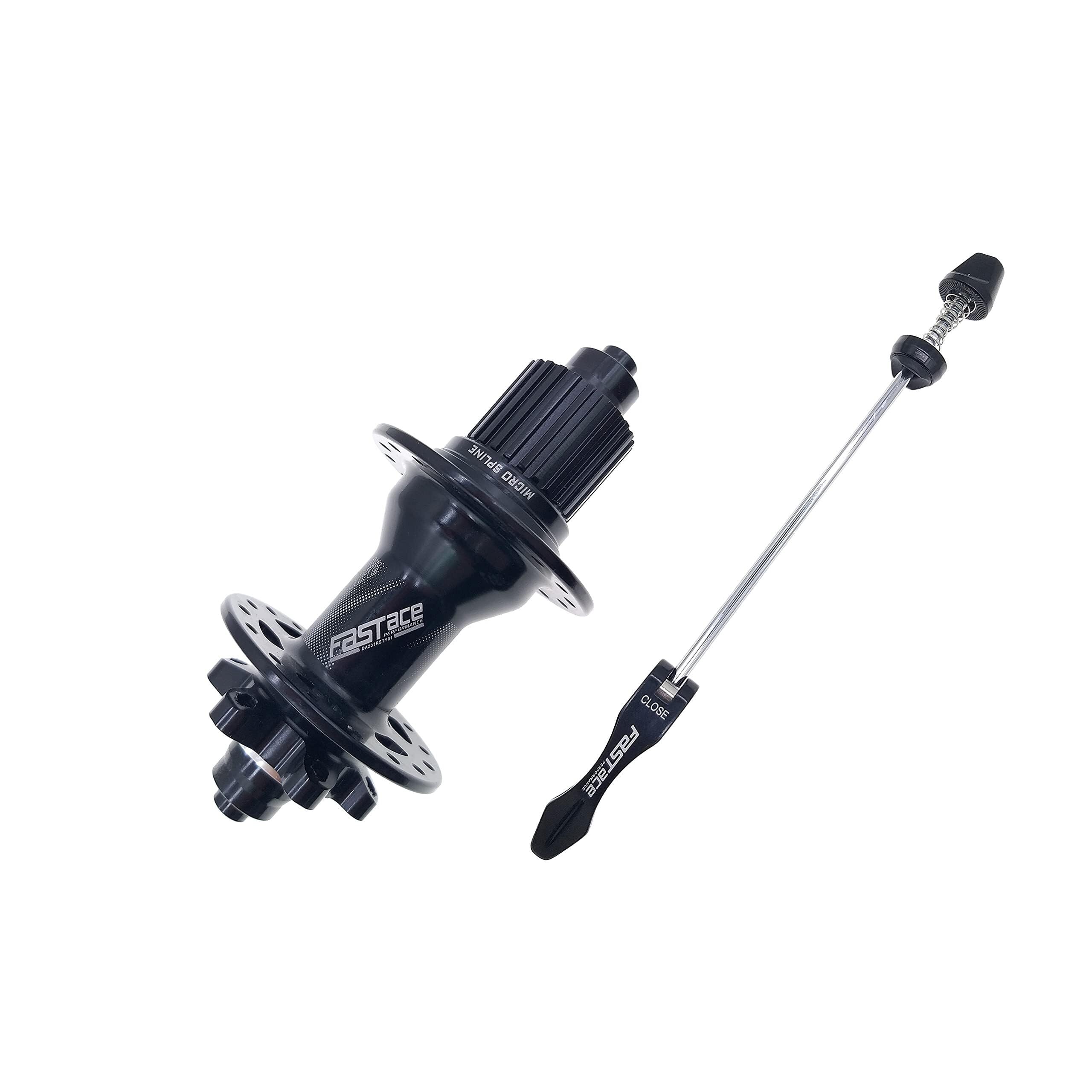 Cierres RáPidos para Bicicletas Brochetas de Cubo Rueda Bicicleta, Freno Tarjeta Disco, rodamiento montaña MTB, bujes Traseros, 32 Agujeros, 32h