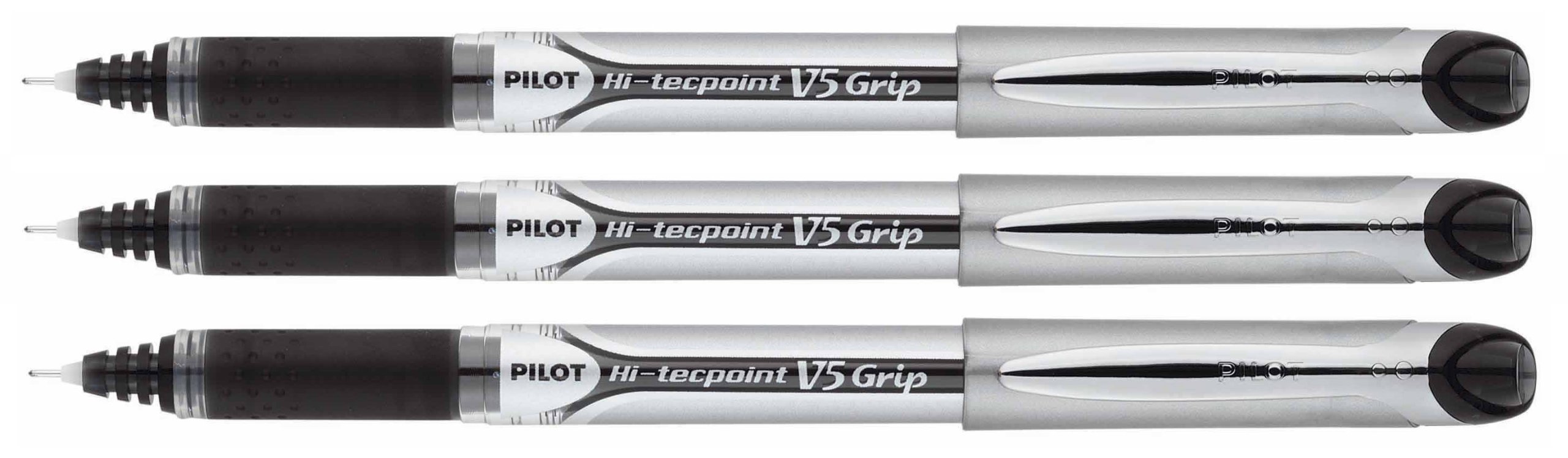 3 Penne Pilot V5 Hi-Tecpoint - Punta 0,5 Mm, Inchiostro Liquido Nero, Scrittura Precisione - Foto 12