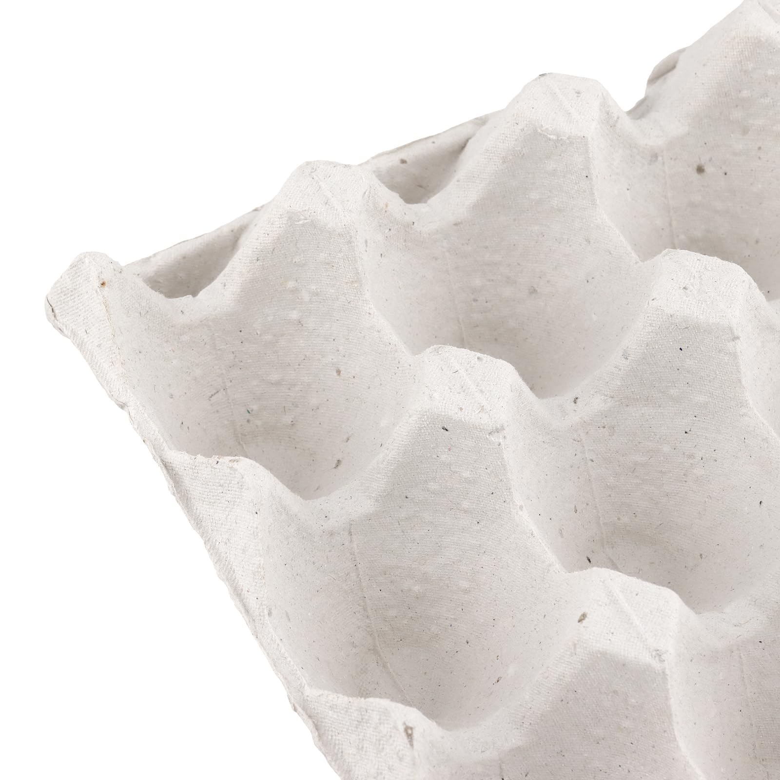 20 pezzi da 30 x 30 cm, colore bianco, cartone da 30 pezzi, per uova di gallina