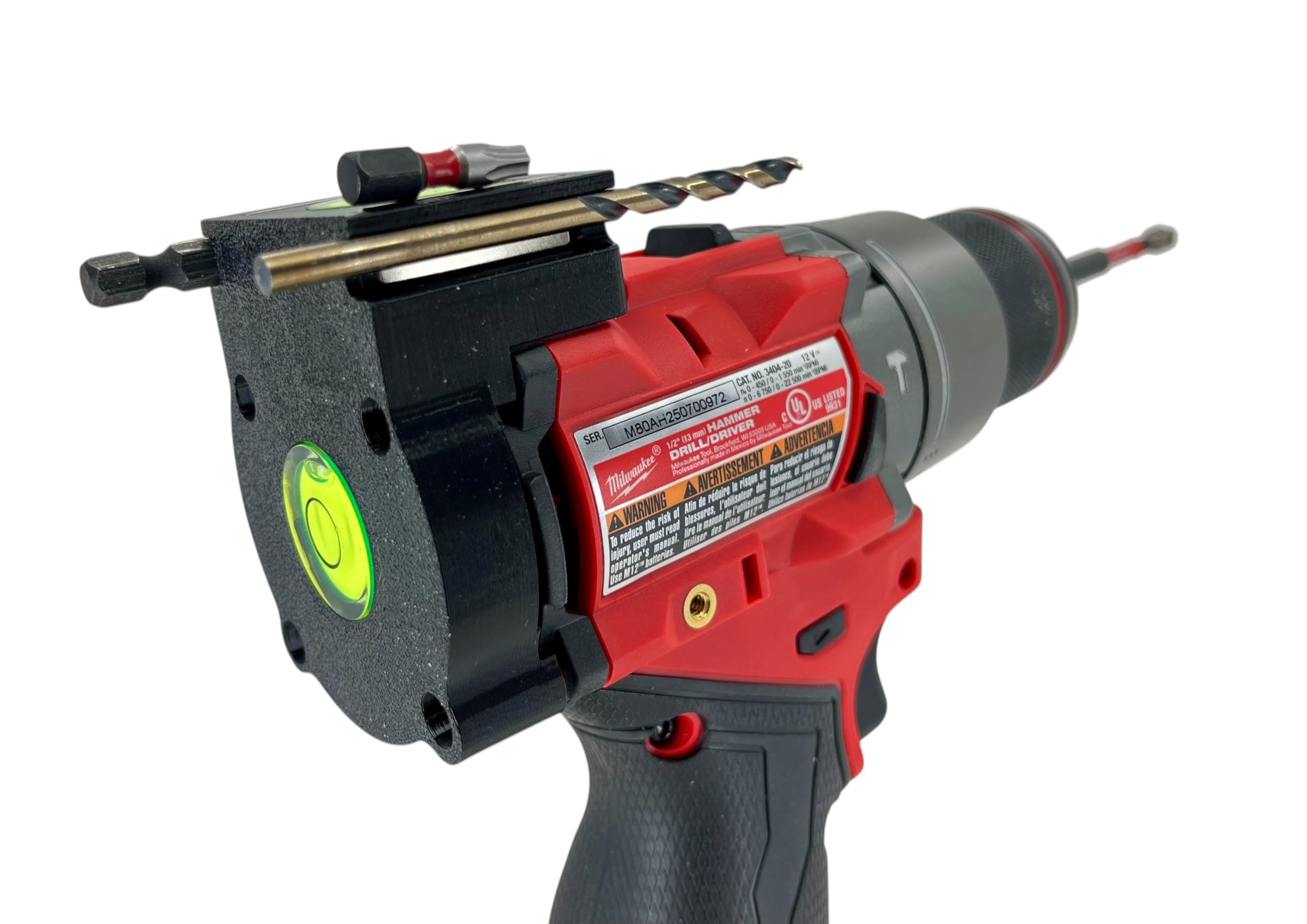 Milwauk M12 Carburant Combo Fixation Rapide Niveau à Bulle 3404-20 Aide à la Ligne Droite