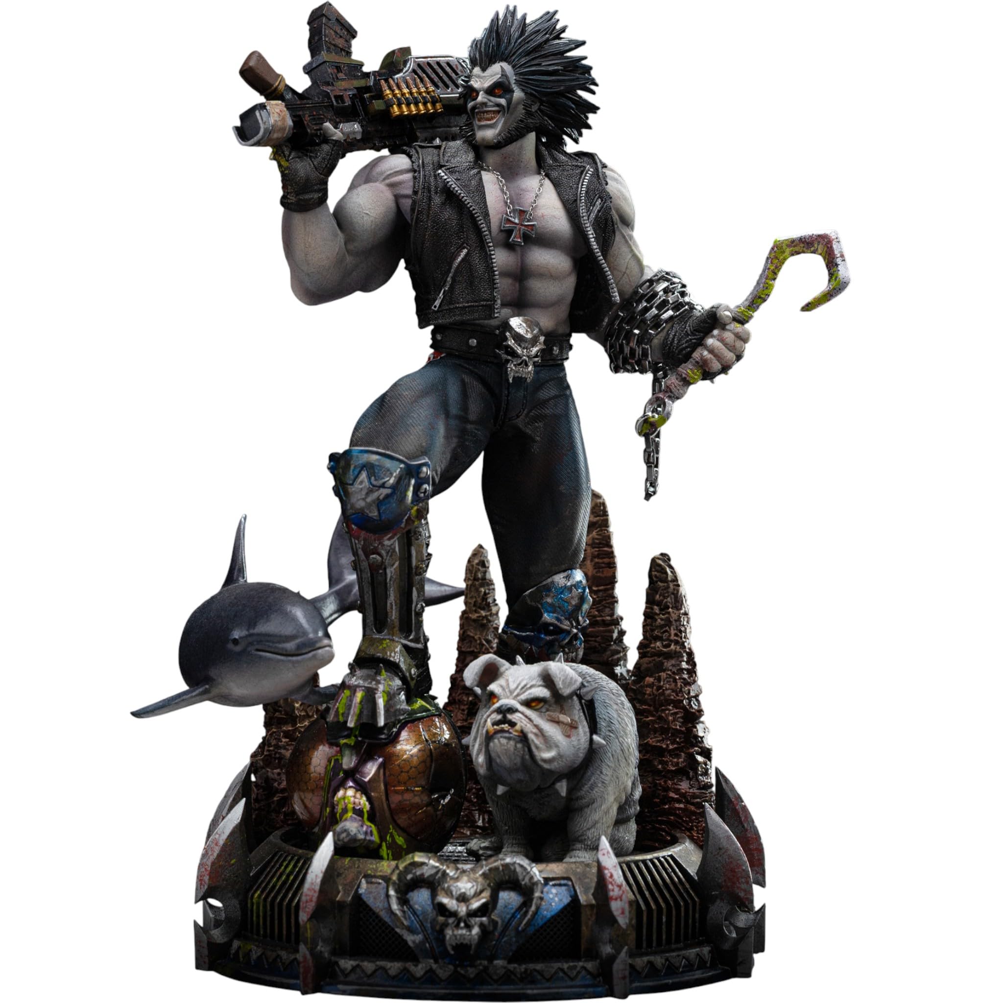 Iron Studios Statue Wolf Unleashed DC Comics Art Skala 1/10 24 cm