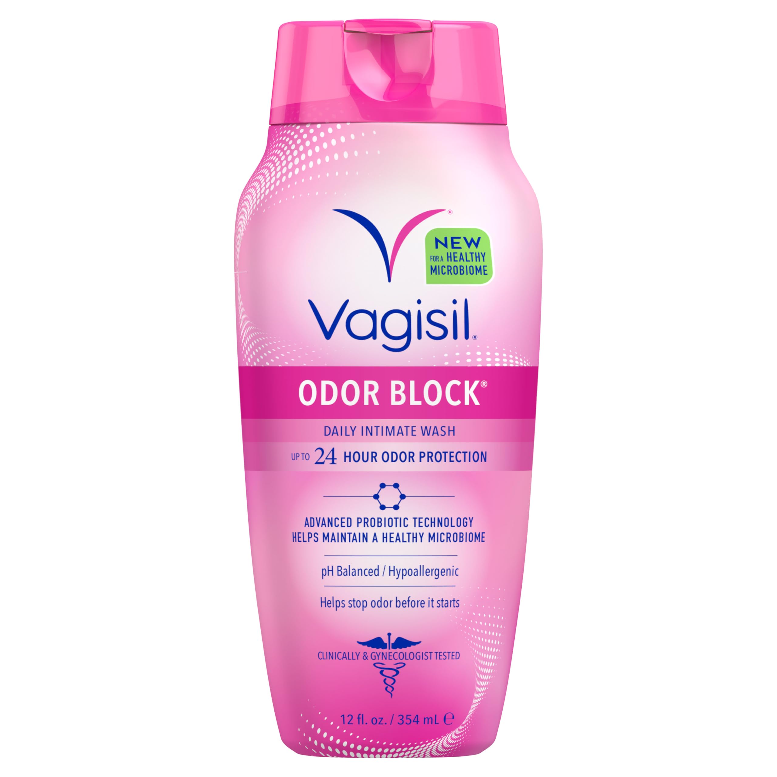 Vagisil Odor Block Daily Intimate Vaginal Wash, 12 Ounce