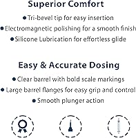 Vista 4 de UltiCare Jeringas de insulina 1/0.1 fl oz - 31G x 0.315 in Caja de 100