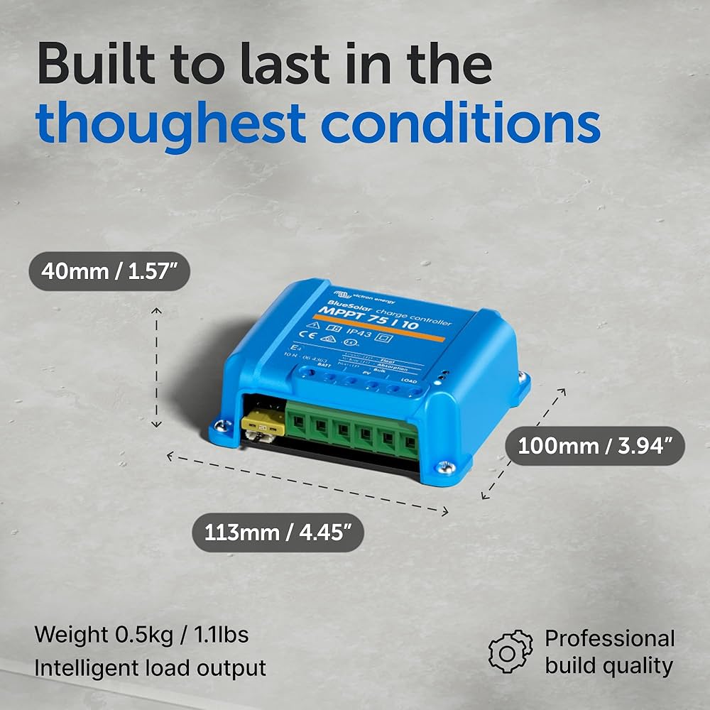 Victron Energy Blue solar 充電コントローラーMPPT Amazon.com : Victron Energy BlueSolar MPPT Solar Charge Controller