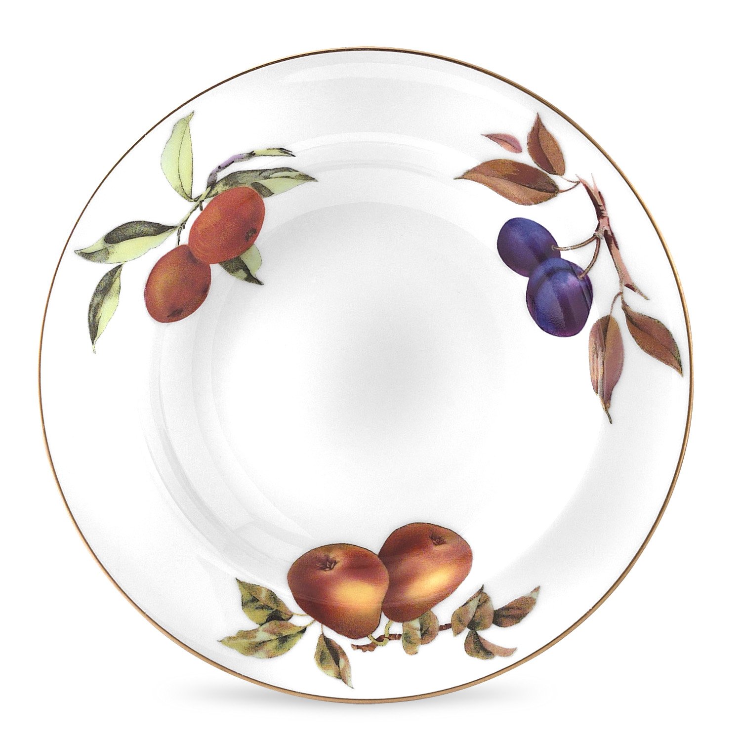 Portmeirion Gold Royal Worcester Evesham Rim Bowls