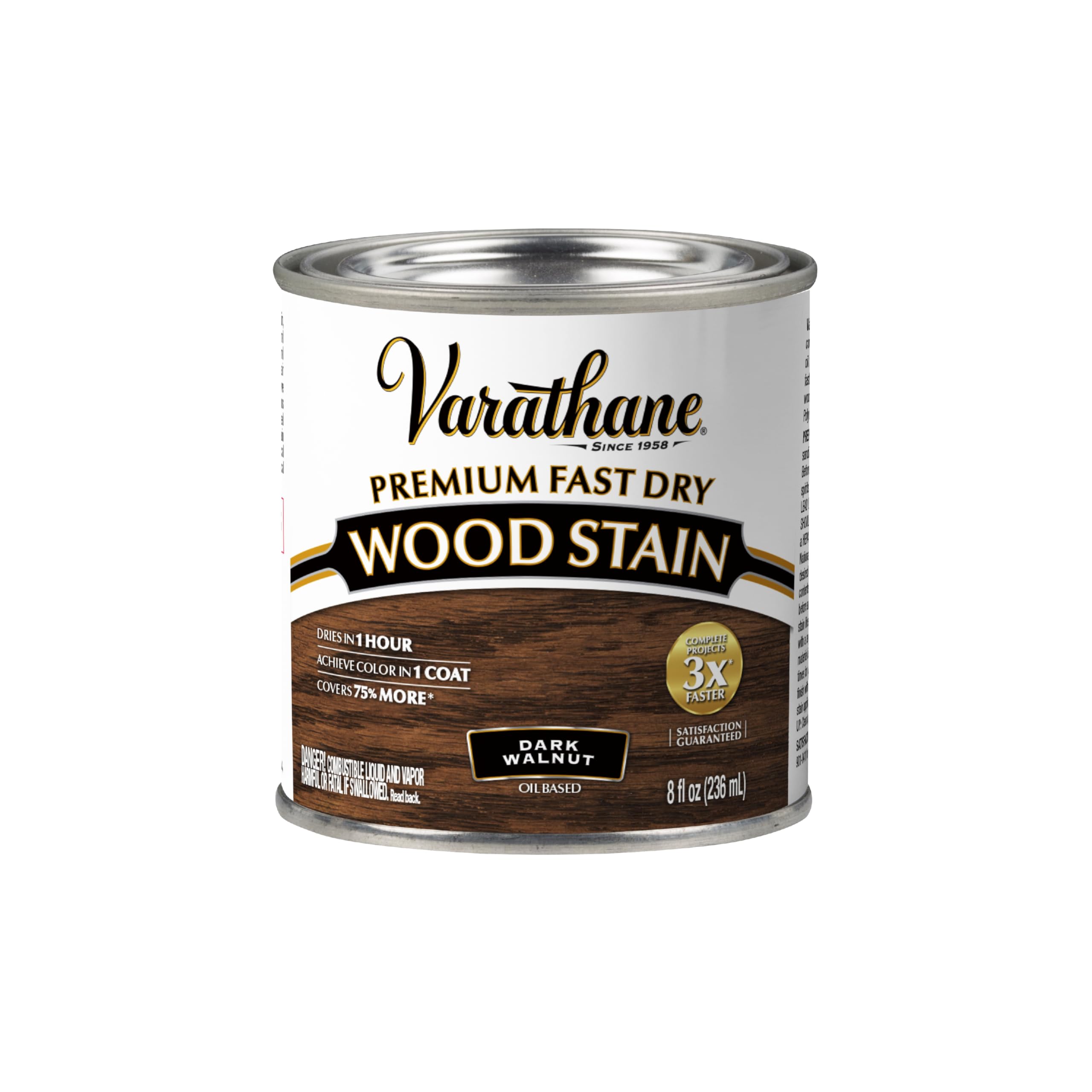 Premium Fast Dry Wood Stain 262025 Dark Walnut
