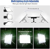 Vista 2 de DragonLight Luz de inundación LED de 300 W, luz LED súper brillante para estadio al aire libre (equivalente a 2500 W) 45,000 lm 5000 K luz diurna