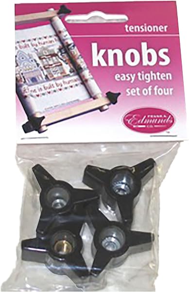 FA Edmunds Art Craft Sewing Supplies Tension Knobs For Edmunds Frames Set Of 4 by FA Edmunds - 1