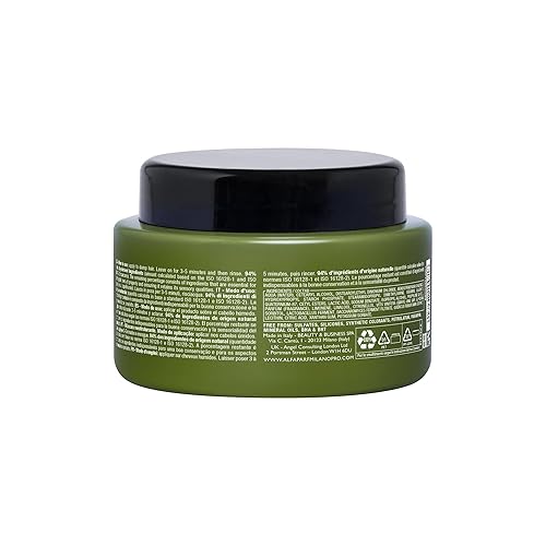 Miniatura 2 de ALFAPARF MILANO Benvoleo Máscara de recuperación para cabello dañado, limpio, vegano y sostenible para el cuidado del cabello, repara, reconstruye,