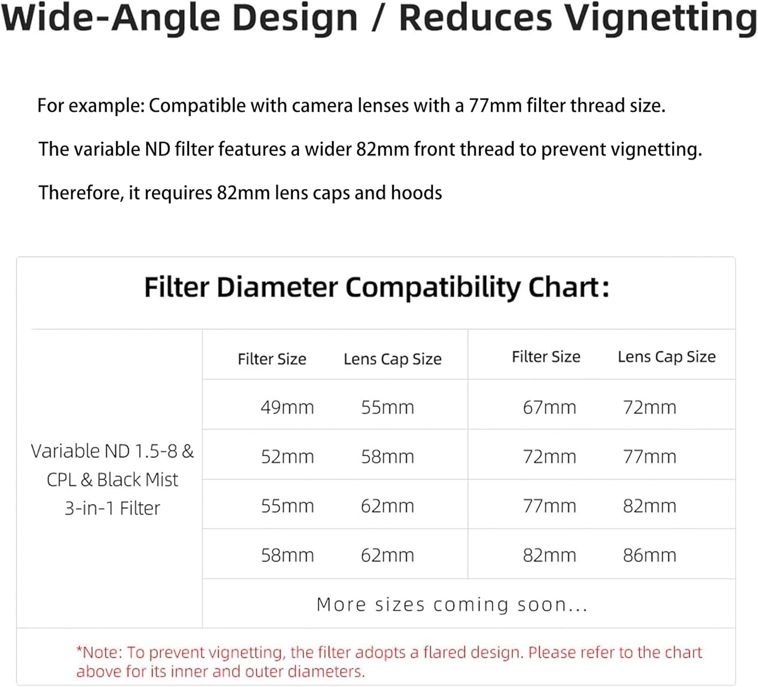 OPEN Kase 77mm 3 in 1 Variable ND1.5-8 Stops + CPL + Black Mist 1/4 Camera Lens Filter,ND3 to ND236 Neutral Density Circular Polarizing Multicoated Effect Filter for Studio Outdoor Video Vlog Shooting