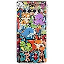 Samsung Galaxy S10 ile Uyumlu Grafiti Mini Tasar ml   effaf Silikon K l f