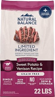 Natural Balance Venison Limited Ingredient Dry Food