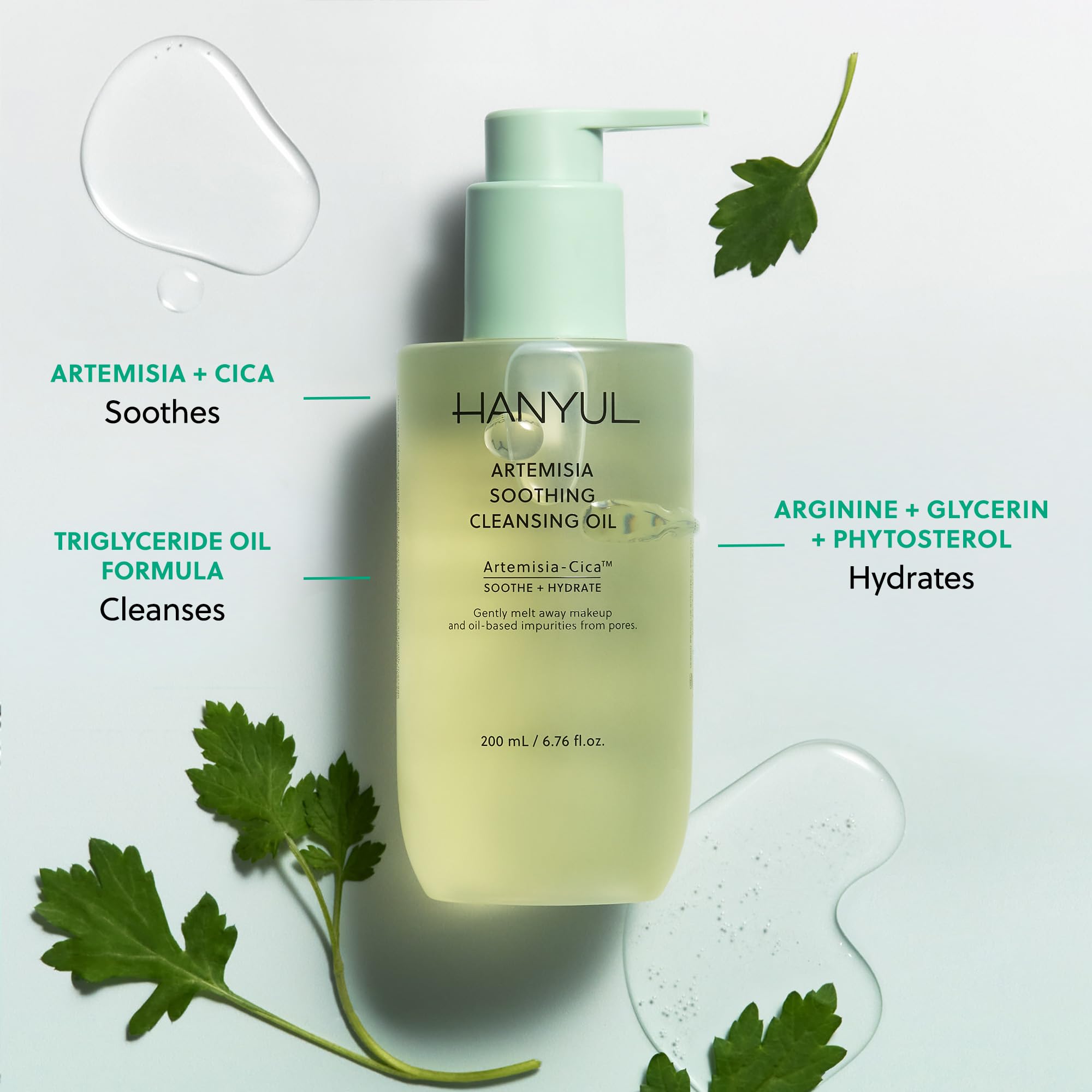 Hanyul Artemisia Soothing Oil-to-Milk Facial Cleanser