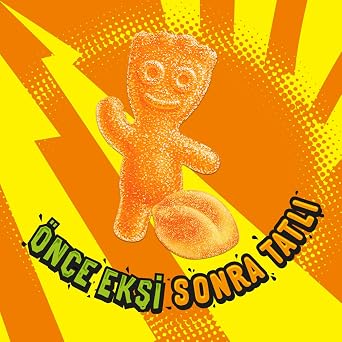 Jelibon Sour Patch Kids Şeftali Aromalı Şekerleme 160g