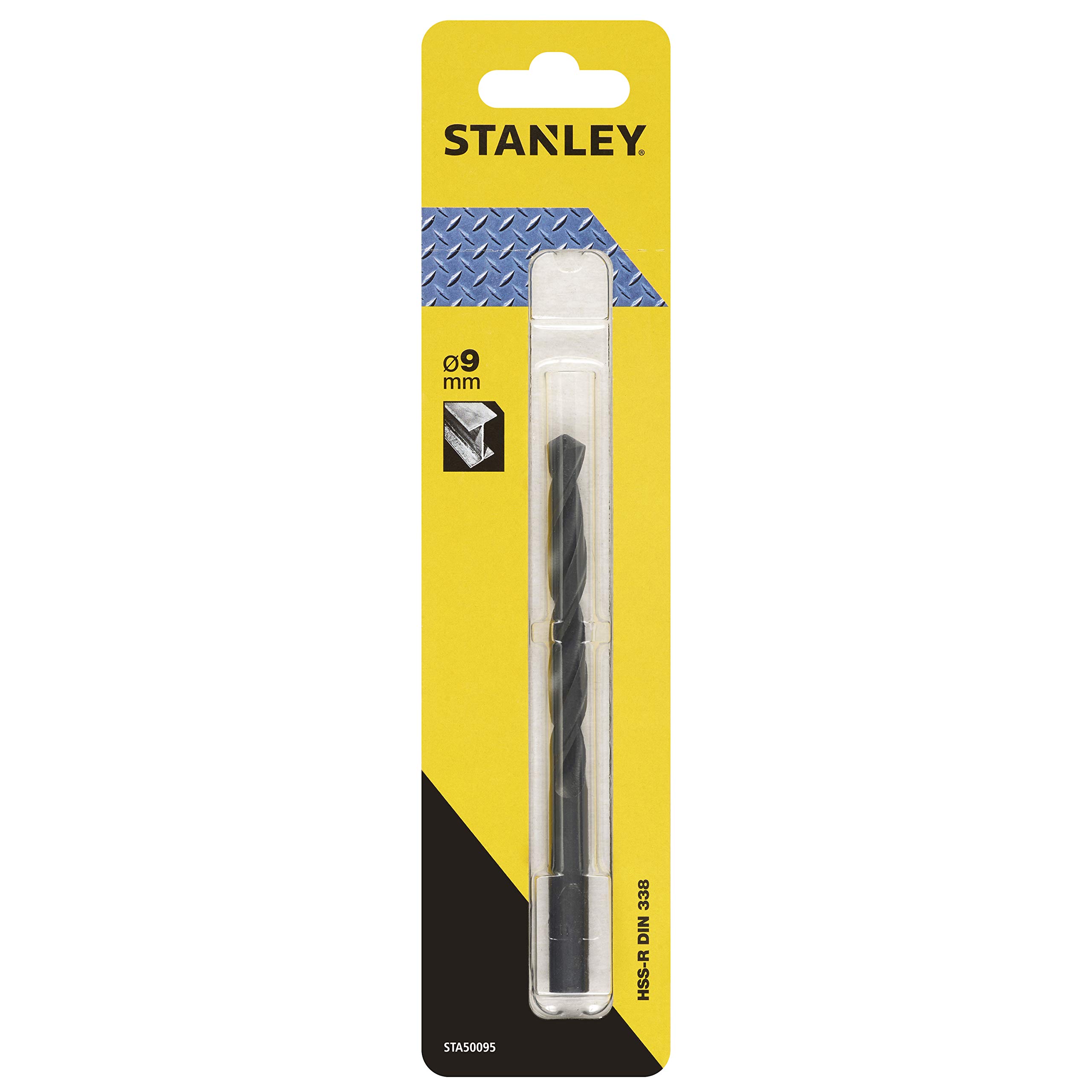 Stanley Black Broca Hss-R Laminada Para Metal Ø 9Mm