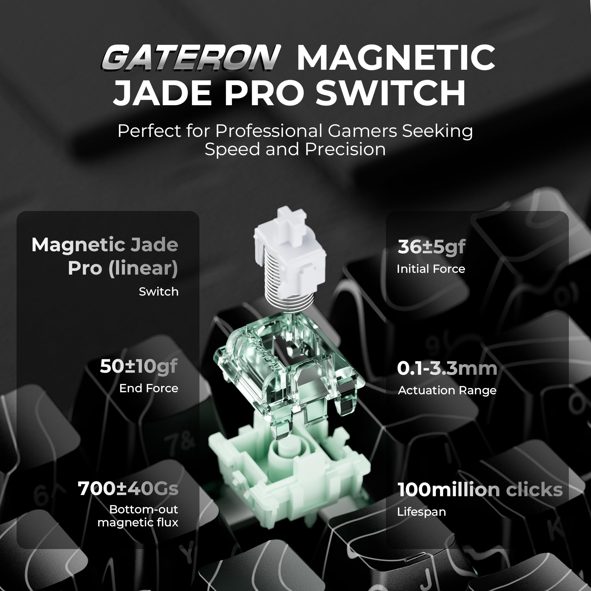 x XVX HE68 Pro Rapid Trigger Keyboard 60% Percent,Hall Effect Keyboard with Gateron Magnetic Jade Pro Switch,CNC Aluminum Frame Topographic Custom Mechanical Key Board for PC/Laptop/Xbox/PS4/PS5,Black