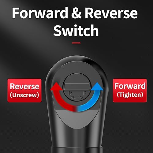 Vista 16 de NAWIN Llave de trinquete eléctrica de 16.8 V, trinquete inalámbrico de 3/8 pulgadas con 2 baterías, 40 pies-libras, juego de herramientas mecánicas
