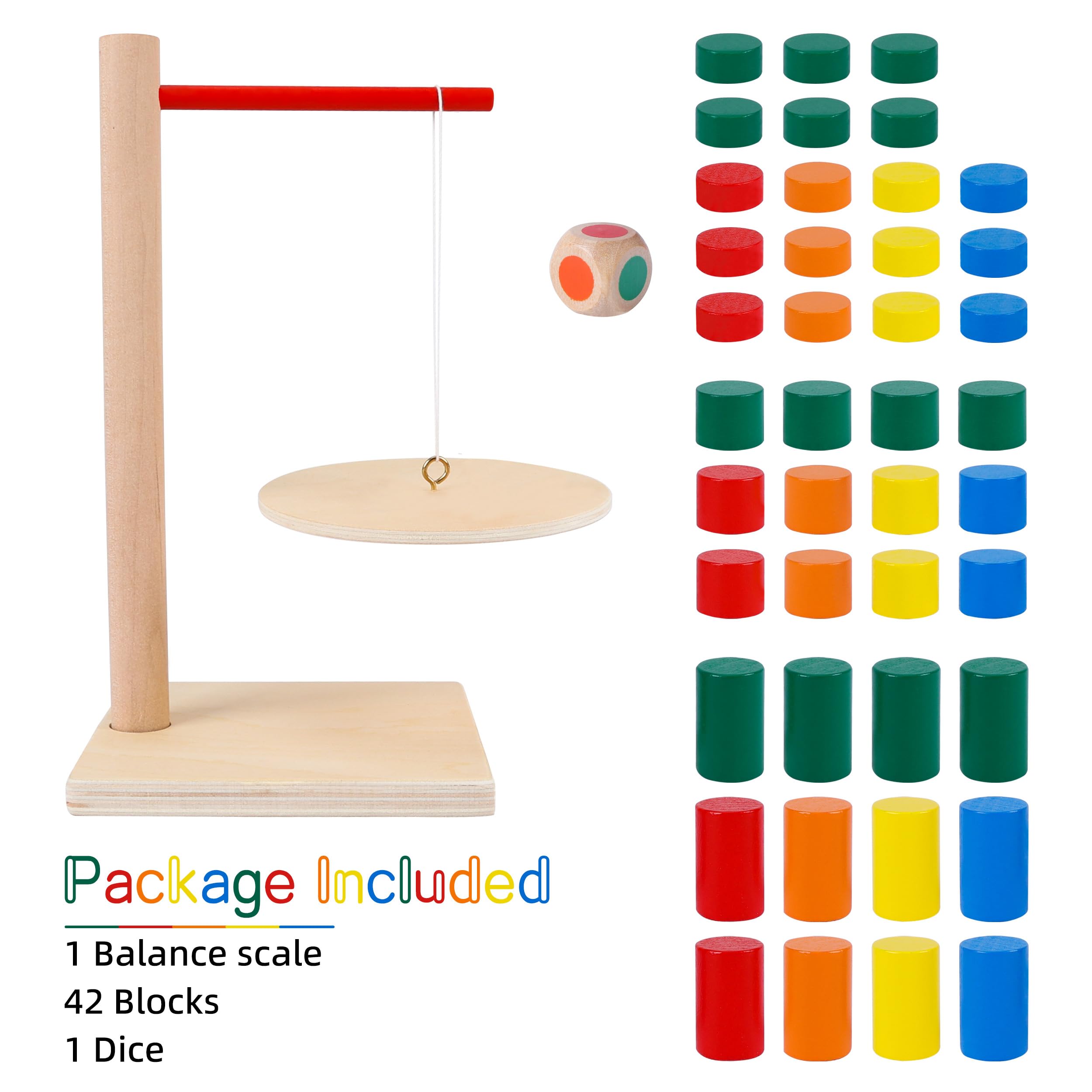Wooden Balancing Pendulum Game - Image 3