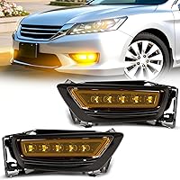 Vista 39 de Faros antiniebla LED compatibles con GMC Sierra 1999-2002 [2000 2001 2002 2003 2004 2005 2006 GMC Yukon] luces antiniebla de conducción