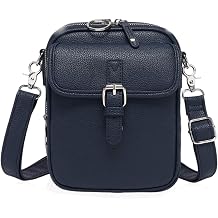 RJDJ Crossbody Bag for Women, Fashion Multi-layer Womens Leather Bags, Waterproof